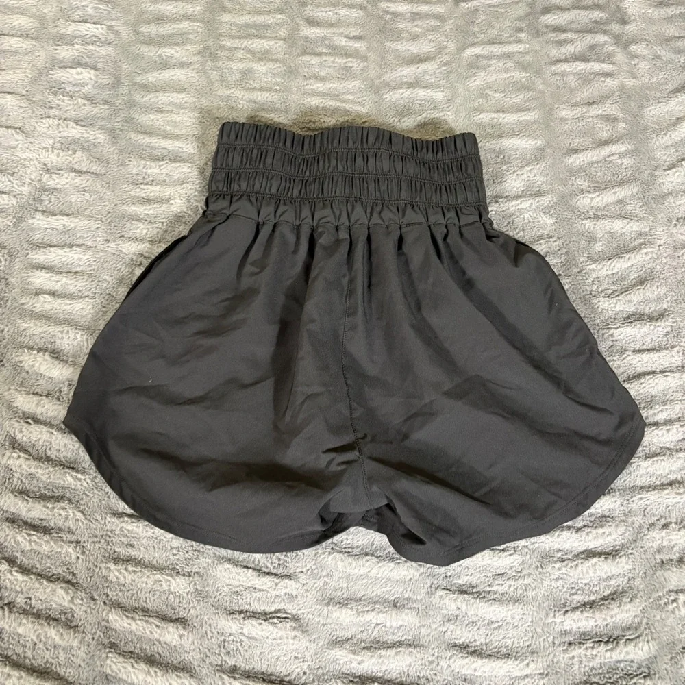 Nike One Dri-FIT High-Rise 3in Brief-Lined Shorts Black DX6642-010 Womens XS